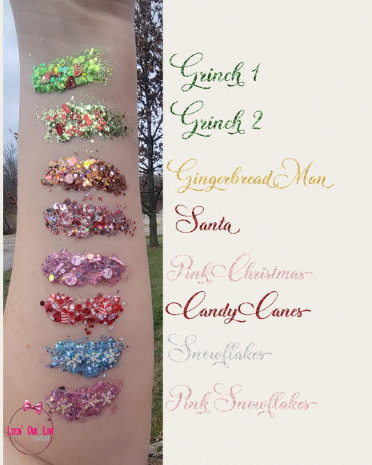 Christmas Hair Glitter