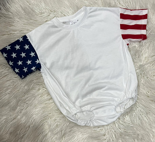 Sublimation Shirt- Two Toned RWB