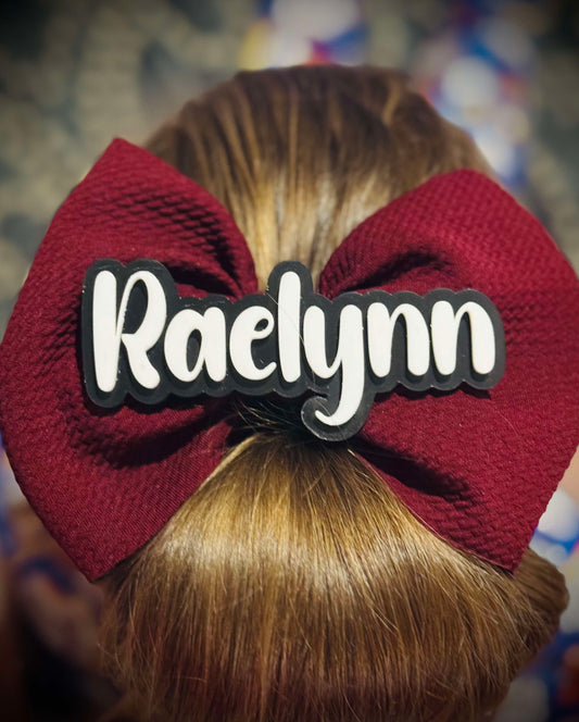 Personalized Name Clip