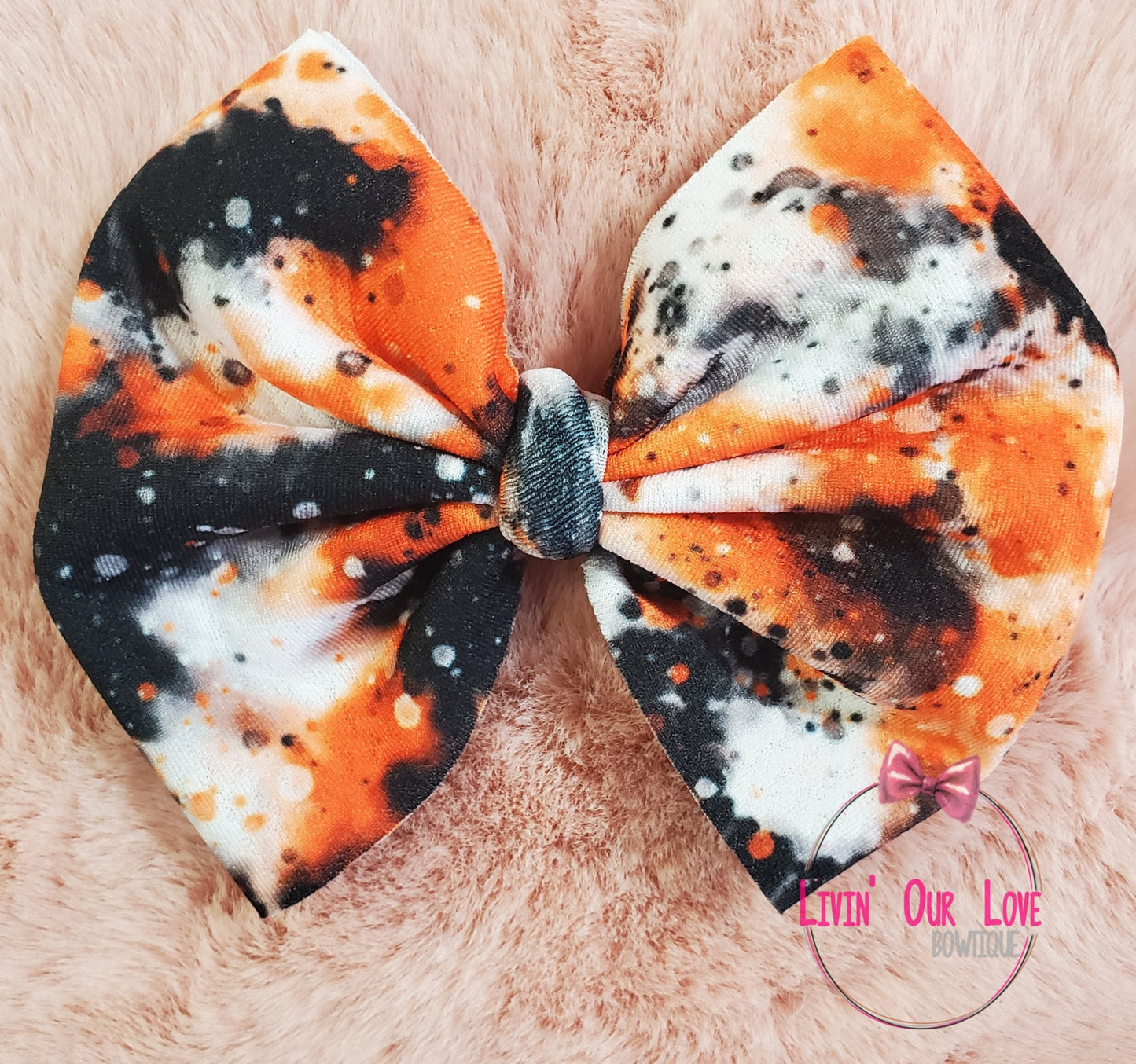 Halloween splatter - Livin' Our Love Bowtique