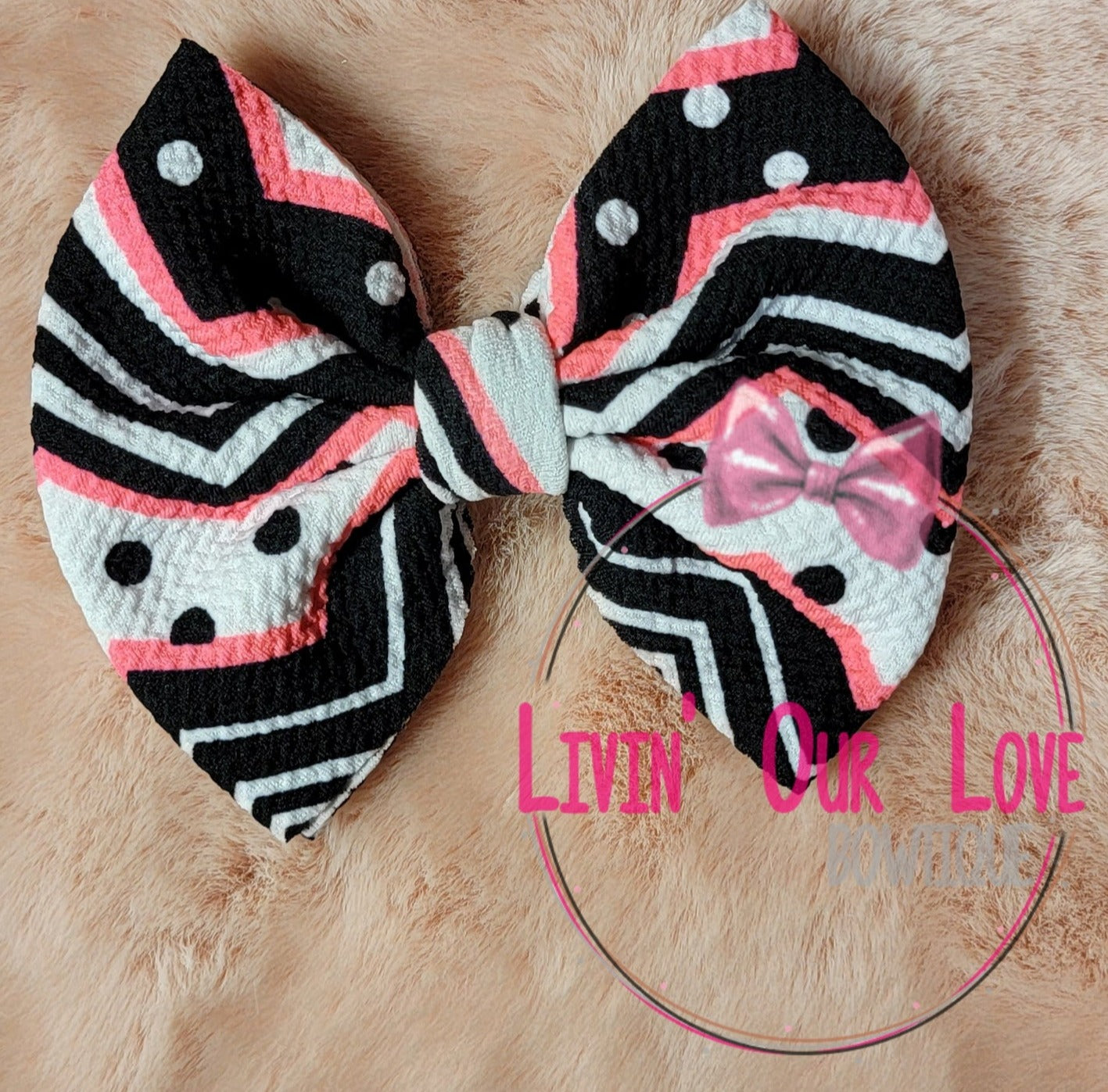 Pink Chevron