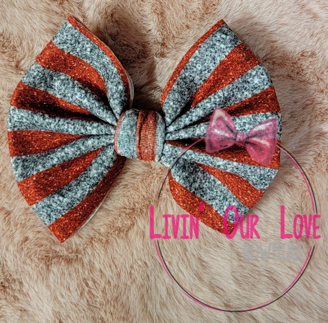 Red and Silver Stripes