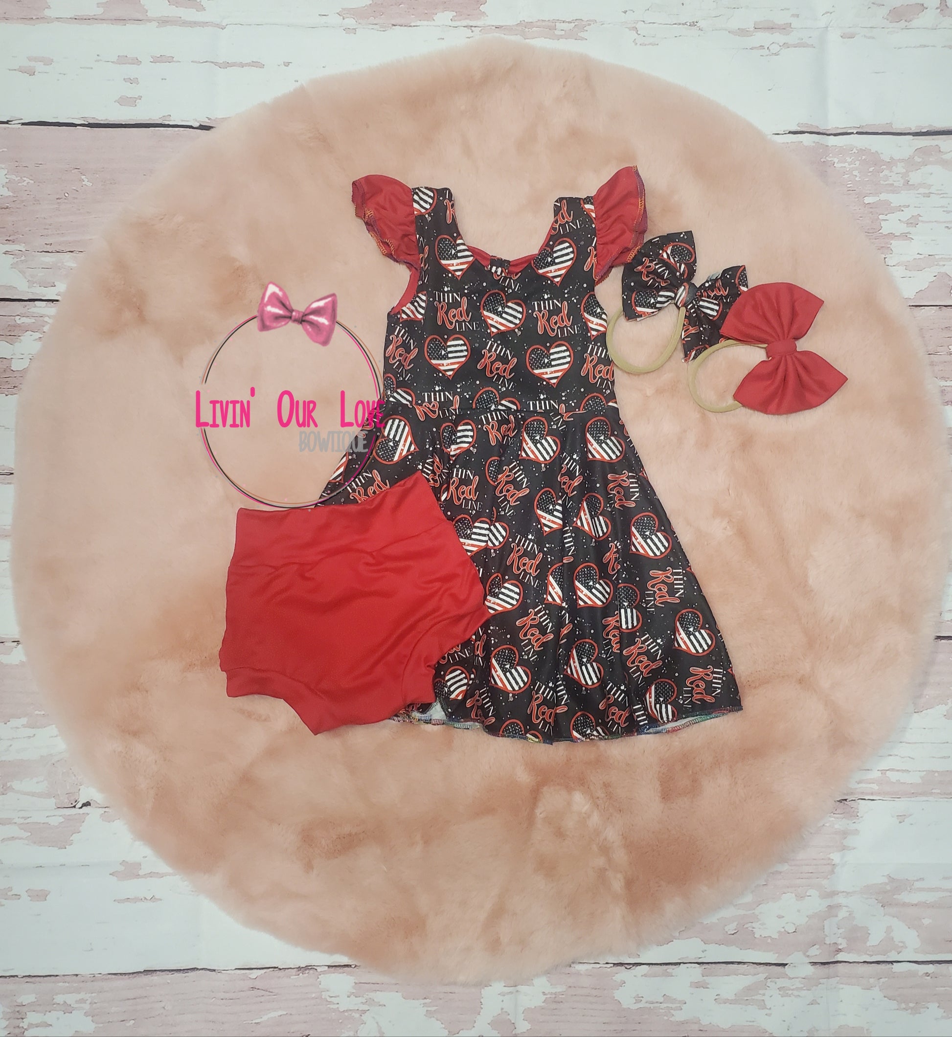 Aria Bow Back Dress - Livin' Our Love Bowtique