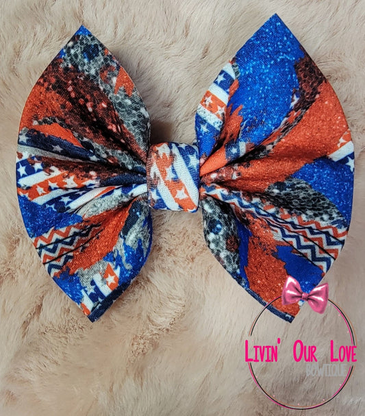 July 4th Brushstrokes