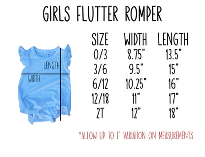 Sublimation Shirt- Flutter Romper