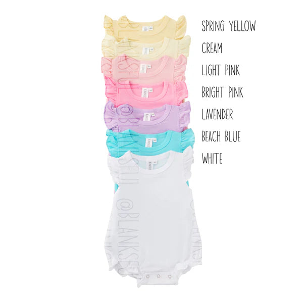 Sublimation Shirt- Flutter Romper