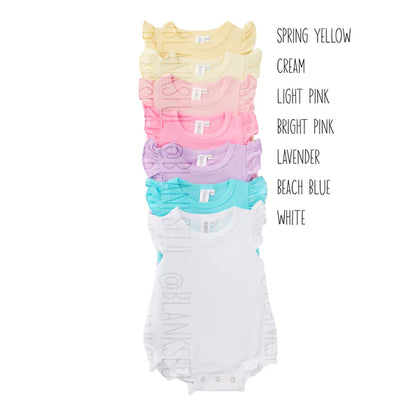 Sublimation Shirt- Flutter Romper