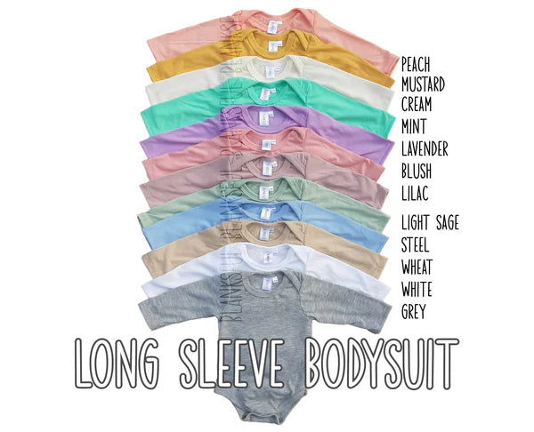 Sublimation Shirt- Long Sleeve Bodysuit