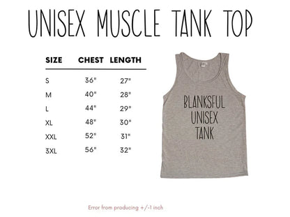 Sublimation Shirt- Muscle Tank Adult