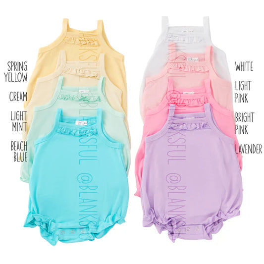 Sublimation Shirt- Sleeveless Romper