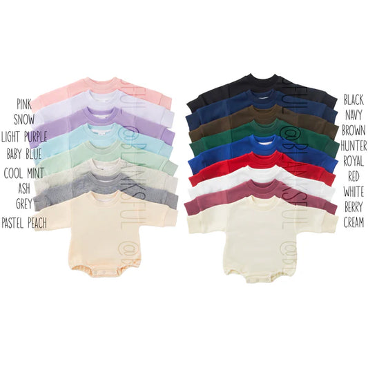 Sublimation Shirt- Sweat Romper
