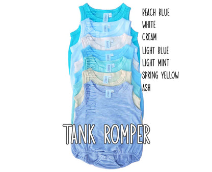 Sublimation Shirt- Tank Romper