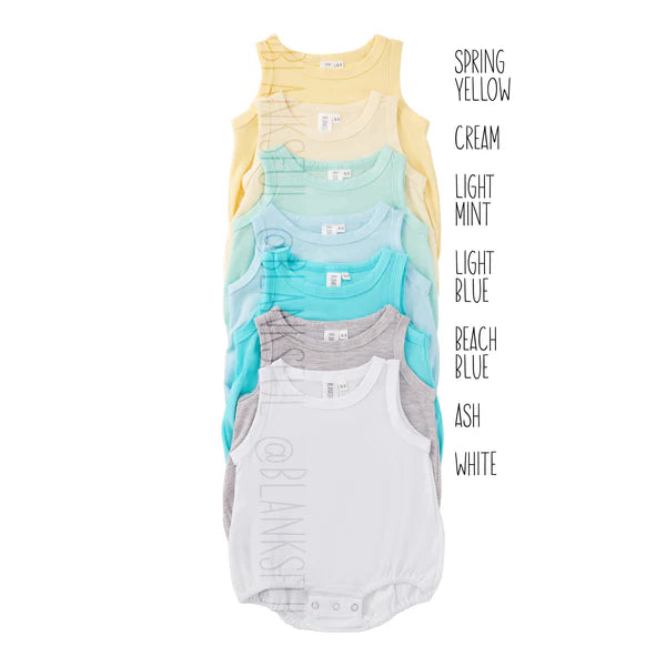 Sublimation Shirt- Tank Romper