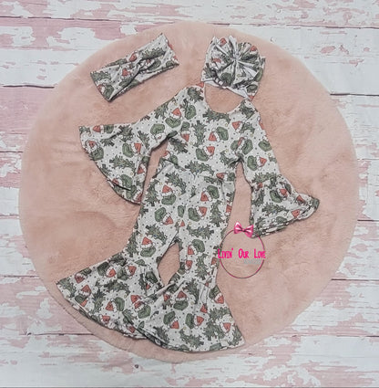 Bell Bottom Romper