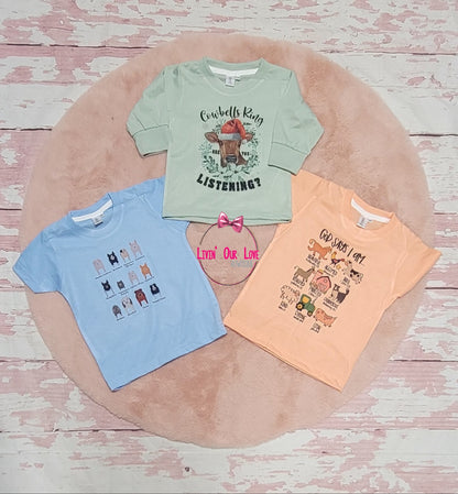 Sublimation Shirt- Short Sleeve Tshirt Kids