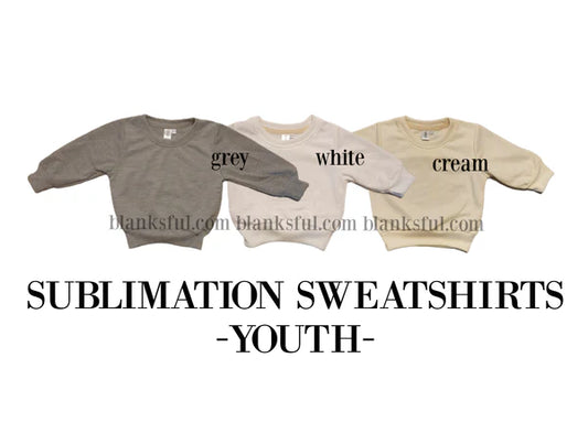 Sublimation Shirt- Sweater Youth