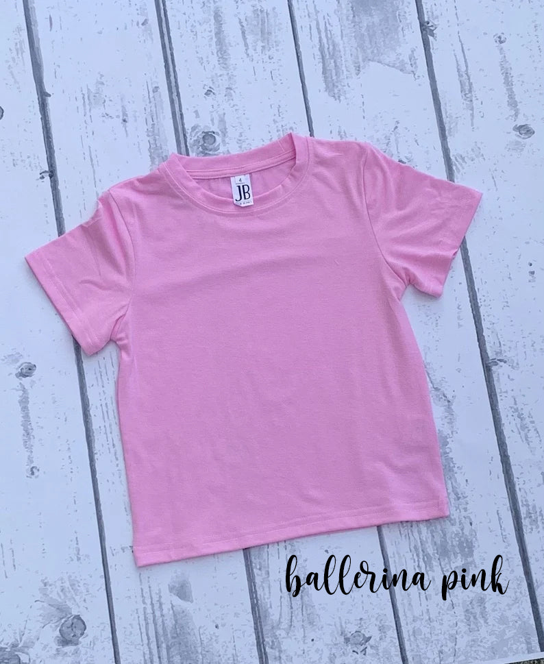 Sublimation Shirt- Short Sleeve Kids