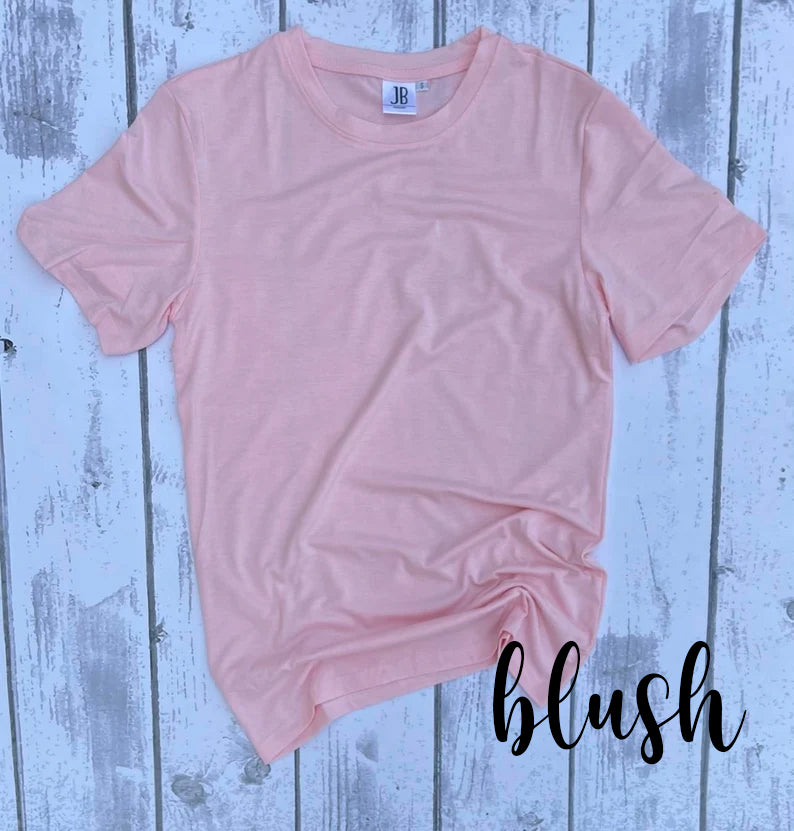 Sublimation Shirt- Short Sleeve  Adult
