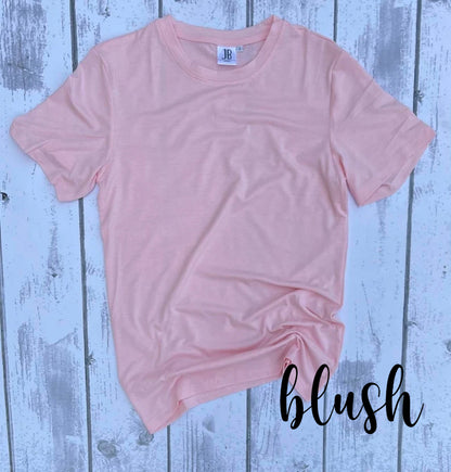 Sublimation Shirt- Short Sleeve  Adult