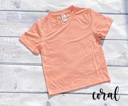 Sublimation Shirt- Short Sleeve Kids
