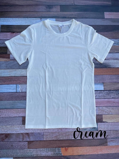Sublimation Shirt- Short Sleeve  Adult