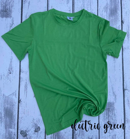 Sublimation Shirt- Short Sleeve  Adult