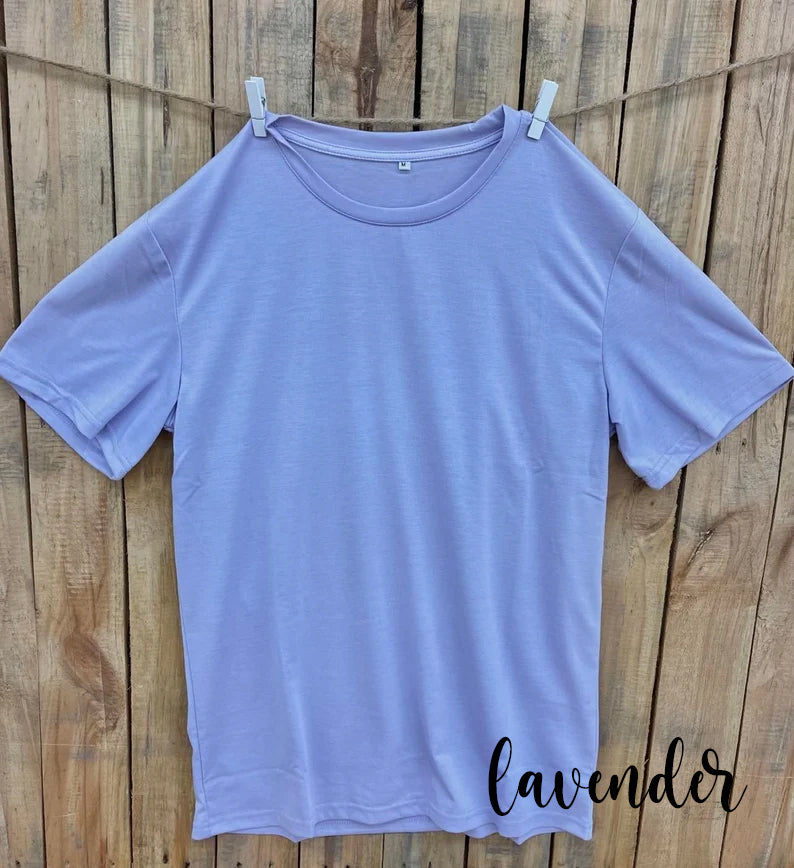 Sublimation Shirt- Short Sleeve  Adult