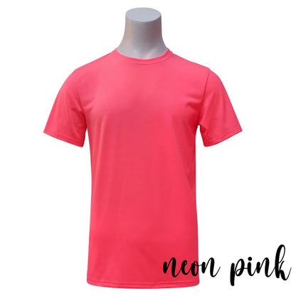 Sublimation Shirt- Short Sleeve  Adult