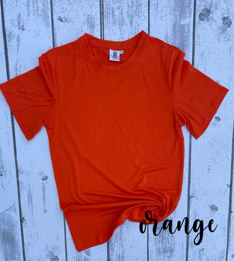 Sublimation Shirt- Short Sleeve  Adult