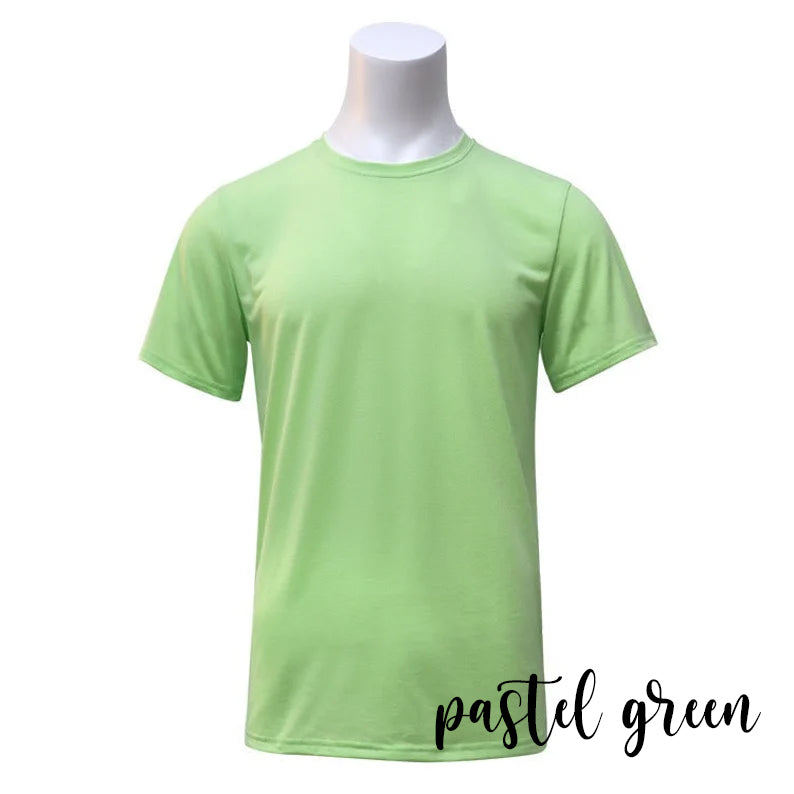 Sublimation Shirt- Short Sleeve  Adult