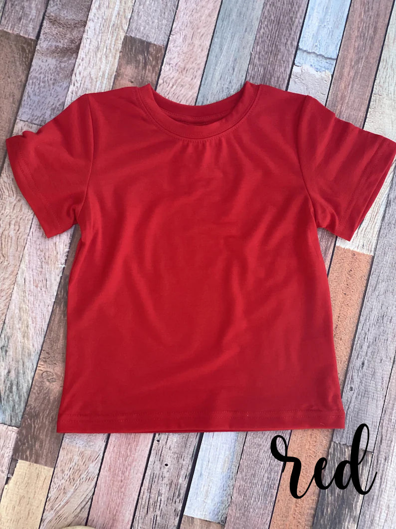 Sublimation Shirt- Short Sleeve Kids