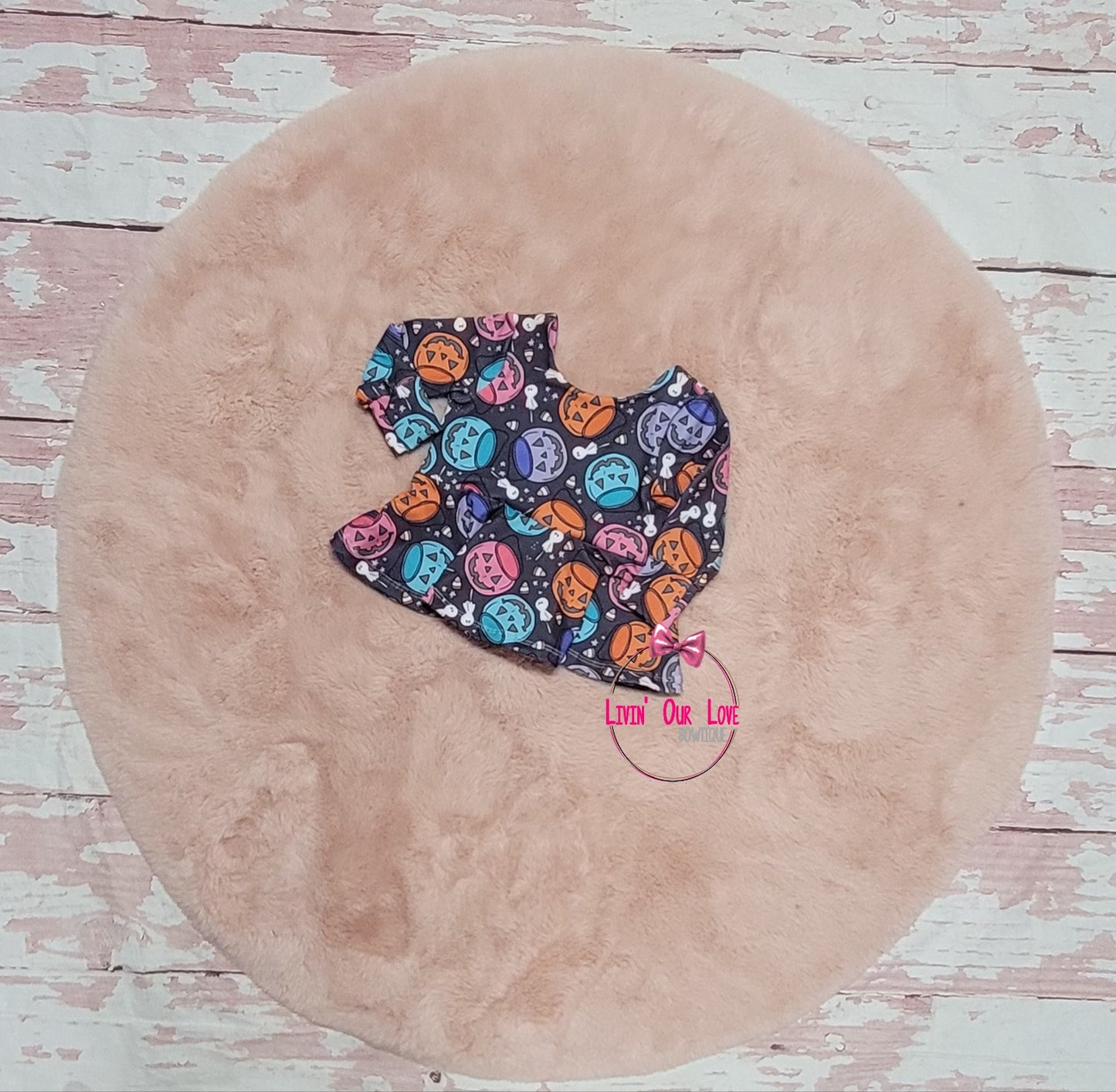 Pumpkin Buckets Melanie Peplum