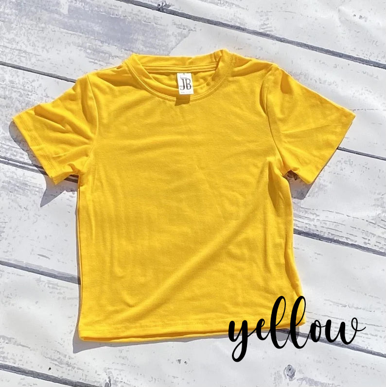 Sublimation Shirt- Short Sleeve Kids