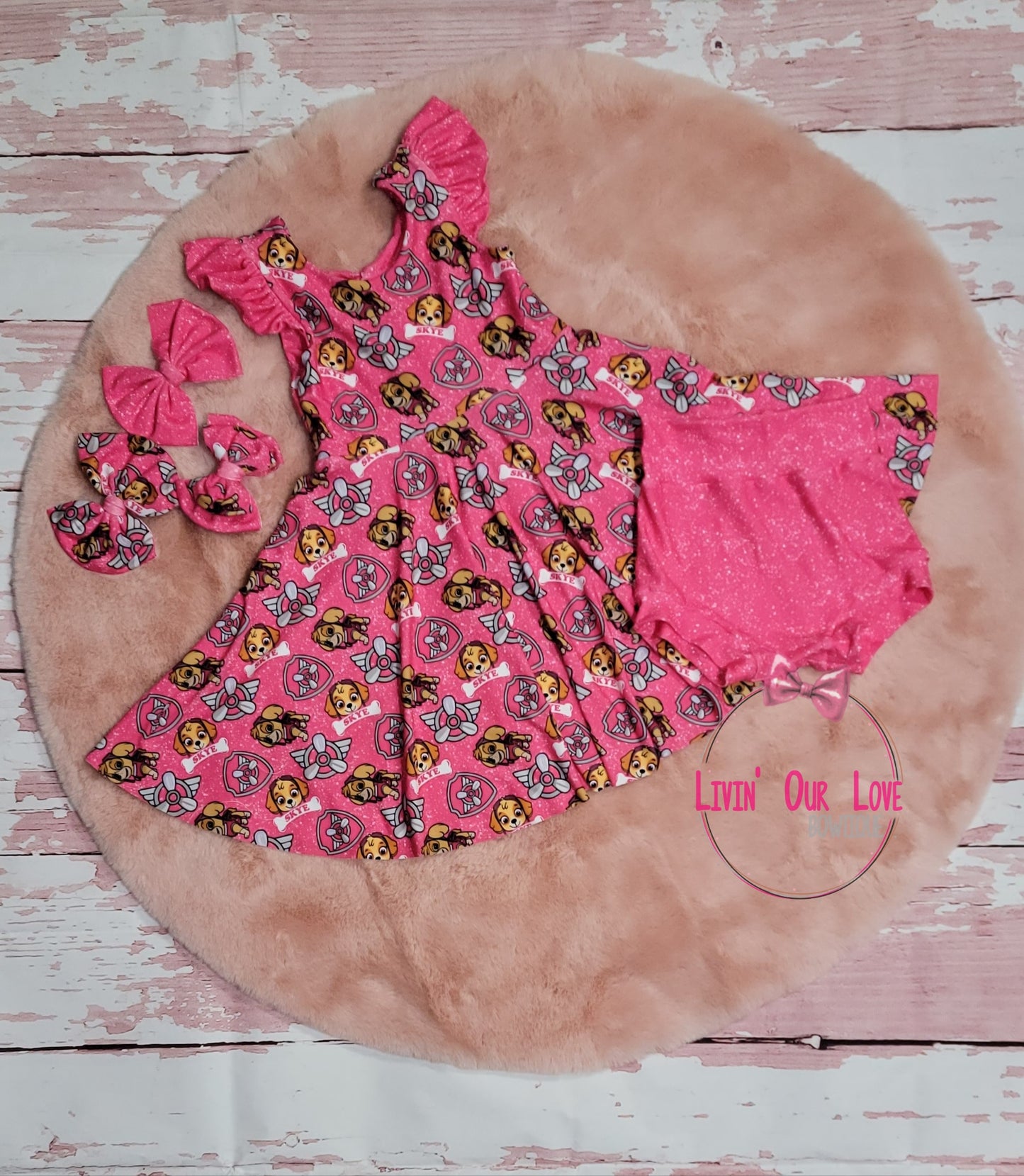 Aria Bow Back Dress