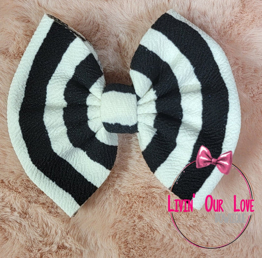 Black/ White Stripes