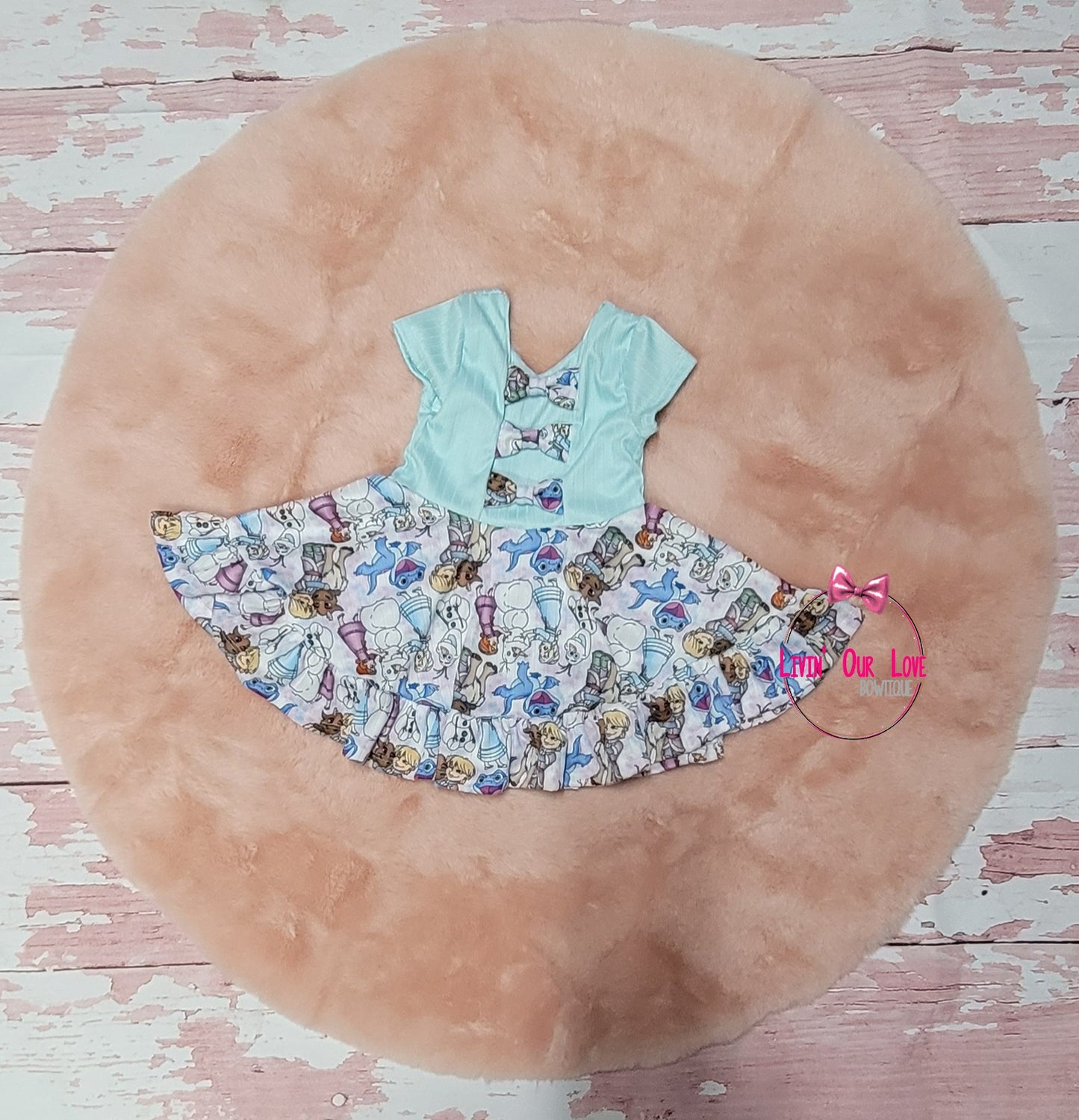 Aria Bow Back Dress