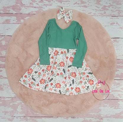 Aria Bow Back Dress
